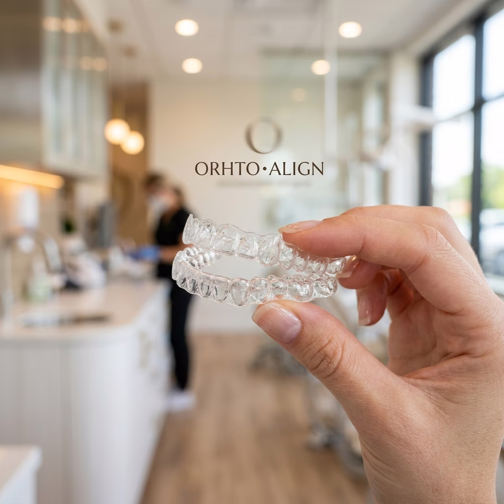 Modern braces and aligners at Lumina Dental